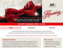 Tablet Screenshot of liagala.com
